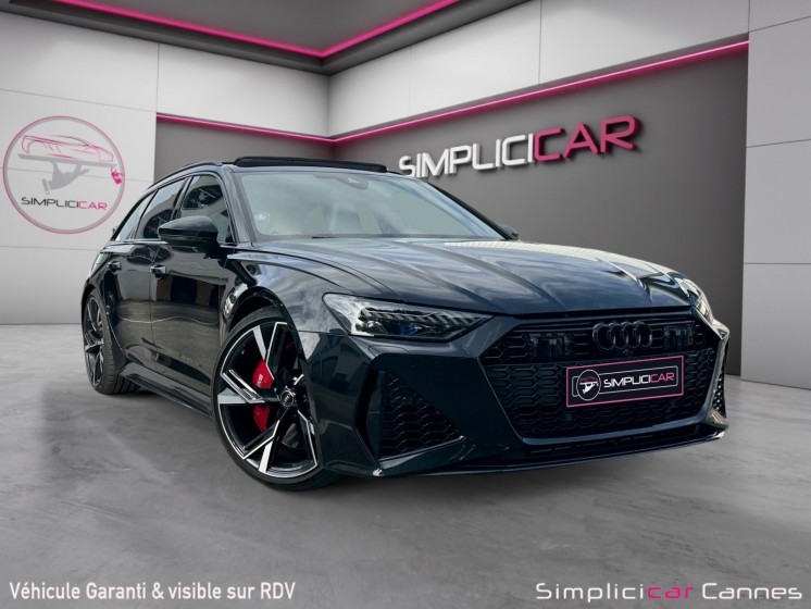 Audi rs6 4.0 v8 600ch occasion simplicicar frejus  simplicicar simplicibike france