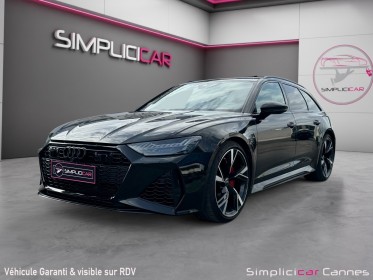 Audi rs6 4.0 v8 600ch occasion simplicicar frejus  simplicicar simplicibike france