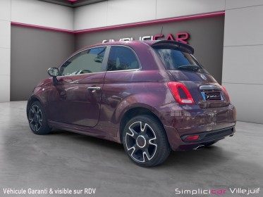 Fiat 500 serie 4 2018 1.2 69 ch dualogic s boite automatique, garantie 12 mois occasion simplicicar villejuif  simplicicar...