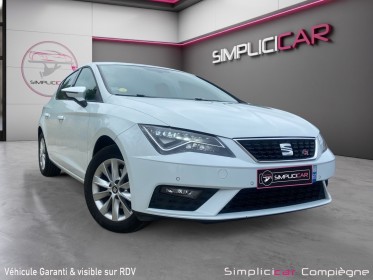 Seat leon 1.6 tdi 115 start/stop /apple carplay/chargeur induction occasion simplicicar compiegne simplicicar simplicibike...