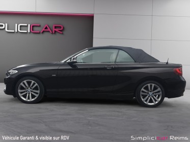 Bmw serie 2 cabriolet f23 218i essence 136 ch luxury , boite auto , garantie 12 mois occasion simplicicar reims simplicicar...