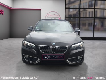 Bmw serie 2 cabriolet f23 218i essence 136 ch luxury , boite auto , garantie 12 mois occasion simplicicar reims simplicicar...