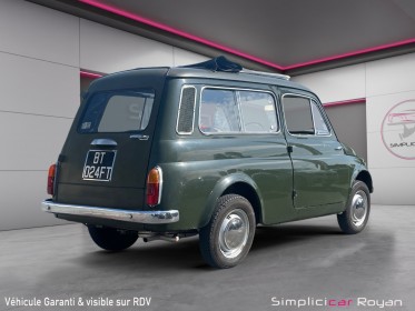 Autobianchi a120 499 cm3 17,5 ch bianchina gardiniera carte grise ffve expertisée garantie pro 12 mois occasion simplicicar...