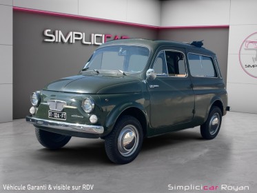 Autobianchi a120 499 cm3 17,5 ch bianchina gardiniera carte grise ffve expertisée garantie pro 12 mois occasion simplicicar...