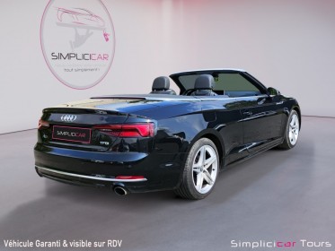 Audi a5 cabriolet tfs i 190 sline occasion simplicicar tours  simplicicar simplicibike france