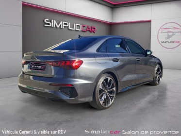 Audi a3 berline 35 tfsi 150 stronic 7 s line/garantie audi/siège chauffant/carplay occasion simplicicar salon de provence...