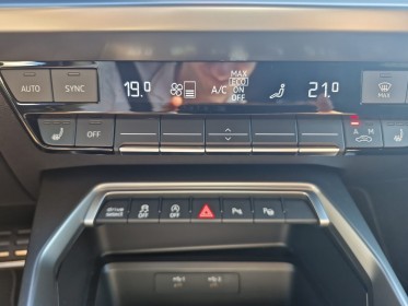 Audi a3 berline 35 tfsi 150 stronic 7 s line/garantie audi/siège chauffant/carplay occasion simplicicar salon de provence...