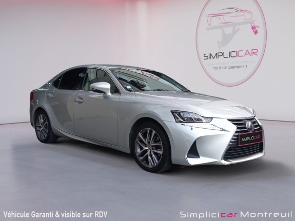 Lexus is 300h 2.5 223  hybride e-cvt 181 luxe occasion montreuil (porte de vincennes)(75) simplicicar simplicibike france