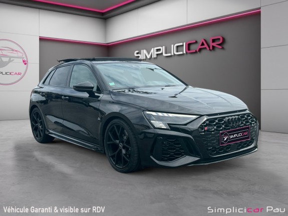 Audi rs3 sportback 2.5 tfsi 400 s tronic 7 quattro occasion simplicicar pau simplicicar simplicibike france