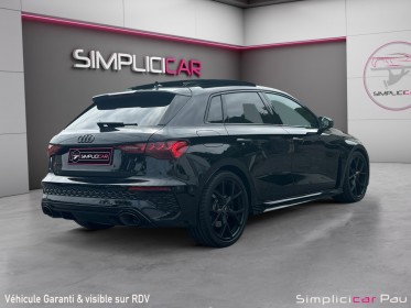 Audi rs3 sportback 2.5 tfsi 400 s tronic 7 quattro occasion simplicicar pau simplicicar simplicibike france