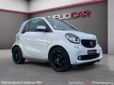 Smart fortwo coupe 82 ch electrique ba1 prime/pack sport/ pack stationnement/cuir/sieges chauffants occasion...