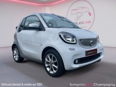 Smart fortwo cabriolet  82 ch electrique ba1  passion / pack stationnement occasion champigny-sur-marne (94) simplicicar...