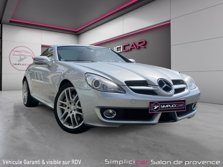 Mercedes slk 200 k/ 183cv/phase 2/pack sport/garantie et financement possible occasion simplicicar salon de provence...