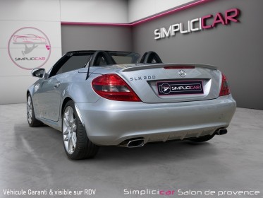 Mercedes slk 200 k/ 183cv/phase 2/pack sport/garantie et financement possible occasion simplicicar salon de provence...