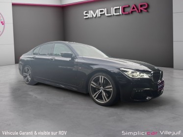 Bmw serie 7 g11/g12 730d 265 ch m sport a, toit ouvrant, caméra 360, siège électrique entretient bmw. occasion simplicicar...