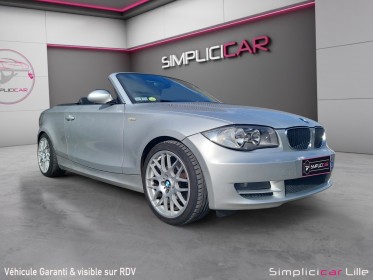 Bmw serie 1 cabriolet e88 125i 218 ch luxe a occasion simplicicar lille  simplicicar simplicibike france