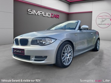 Bmw serie 1 cabriolet e88 125i 218 ch luxe a occasion simplicicar lille  simplicicar simplicibike france