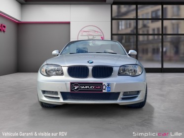 Bmw serie 1 cabriolet e88 125i 218 ch luxe a occasion simplicicar lille  simplicicar simplicibike france