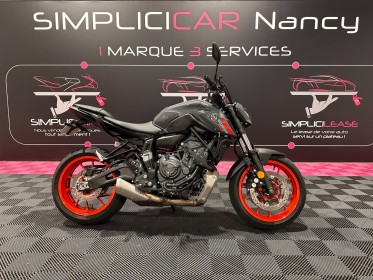 Yamaha mt 07 a2 // garantie 12 mois // occasion simplicibike nancy simplicicar simplicibike france