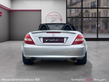 Mercedes slk ii 280 3.0 v6 231 ch garantie 12 mois occasion simplicicar royan simplicicar simplicibike france