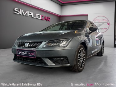 Seat leon 1.4ecotsi 150ch dsg7 xcellence toit ouvrant carplay occasion montpellier (34) simplicicar simplicibike france