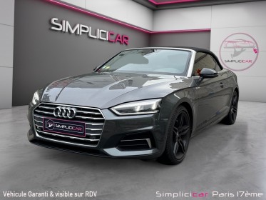 Audi a5 cabriolet 40 tdi 190 s tronic 7 s line / garantie 12 mois / camÉra de recul / siÈges chauffant et ventilÉ occasion...