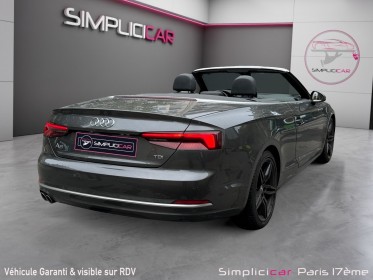 Audi a5 cabriolet 40 tdi 190 s tronic 7 s line / garantie 12 mois / camÉra de recul / siÈges chauffant et ventilÉ occasion...