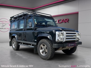 Land rover defender 110 ii station wagon defender 110 svx occasion simplicicar limoges  simplicicar simplicibike france