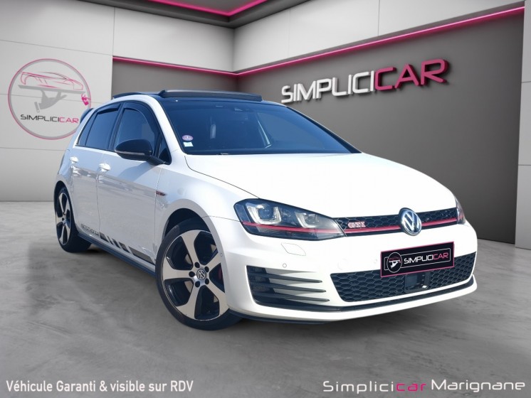 Volkswagen golf 2.0tsi 230 dsg6 gti performance/interieur cuir/toit ouvrant/silencieux milltek/garantie 12mois occasion...