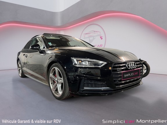 Audi a5 v6 3.0 tdi 218ch s-tronic 7 quattro s-line occasion montpellier (34) simplicicar simplicibike france