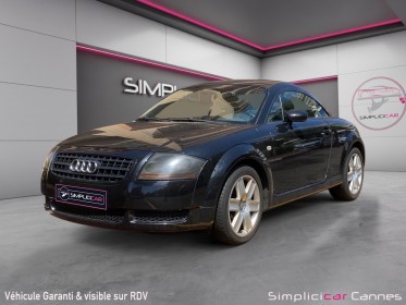 Audi tt coupe s line 1.8t occasion cannes (06) simplicicar simplicibike france