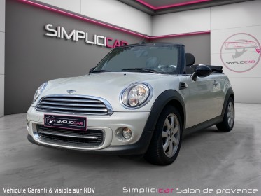 Mini cabriolet r57 1.6i - 122 cooper / sieges chauffants / 1ère main / bluetooth occasion simplicicar salon de provence...