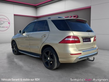 Mercedes classe m ml 350 4matic fascination gold beige metallic excellent État ! sièges  hayon élec bluetooth gps......