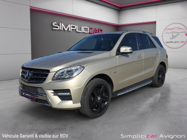 Mercedes classe m ml 350 4matic fascination gold beige metallic excellent État ! sièges  hayon élec bluetooth gps......