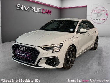 Audi a3 sportback 35 tfsi 150 s line occasion montpellier (34) simplicicar simplicibike france