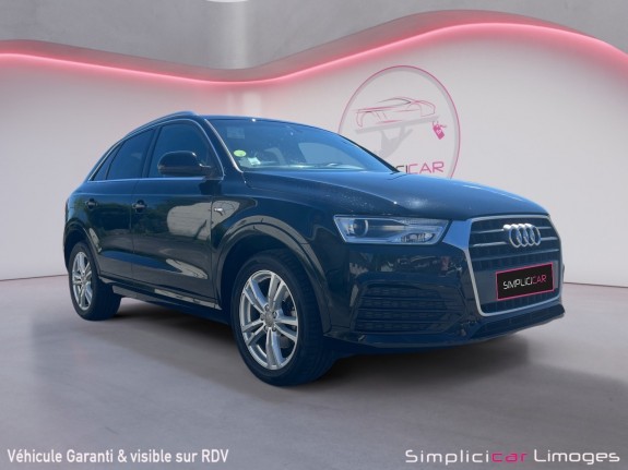 Audi q3 q3 2.0 tdi 120 ch s line occasion simplicicar limoges  simplicicar simplicibike france