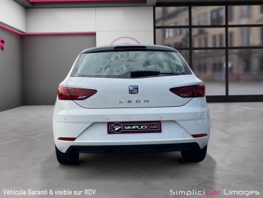 Seat leon 1.6 tdi 115 start/stop style occasion simplicicar limoges  simplicicar simplicibike france