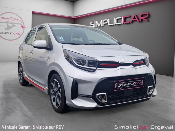 Kia picanto 1.2 dpi 84ch gt line/carplay/camera ar/24 000km seulement occasion simplicicar orgeval  simplicicar simplicibike...