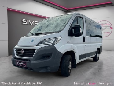 Fiat ducato cabine approfondie 3.5 m h2 2.3 mjt 150 pack professional amÉnagement tpmr occasion simplicicar limoges ...