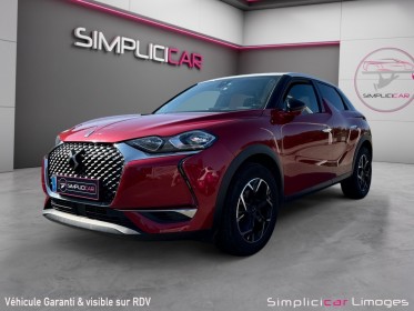 Ds ds3 crossback bluehdi 110 bvm6 performance line occasion simplicicar limoges  simplicicar simplicibike france