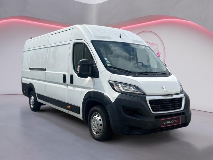 Peugeot boxer fourgon tole 435 l4h2 bluehdi ss 130 premium pack/radars de stationnement ar occasion simplicicar orgeval ...