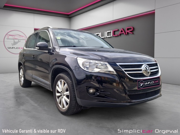 Volkswagen tiguan 2.0 tdi 140 technology sportline bluemotion/gps/toit ouvrant/park assist occasion simplicicar orgeval ...