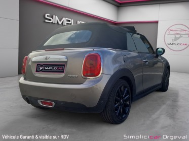 Mini mini 3 f57 cabriolet cooper 1 136 cv chili/gps/sieges chauffants..... occasion simplicicar orgeval  simplicicar...