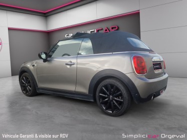 Mini mini 3 f57 cabriolet cooper 1 136 cv chili/gps/sieges chauffants..... occasion simplicicar orgeval  simplicicar...