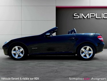 Mercedes slk 200k-boite manu rare! cam. recul  bluetooth waze streaming, appel entretien complet et à jour occasion avignon...