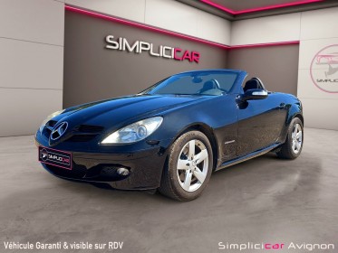 Mercedes slk 200k-boite manu rare! cam. recul  bluetooth waze streaming, appel entretien complet et à jour occasion avignon...