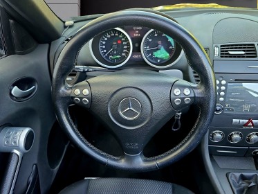 Mercedes slk 200k-boite manu rare! cam. recul  bluetooth waze streaming, appel entretien complet et à jour occasion avignon...