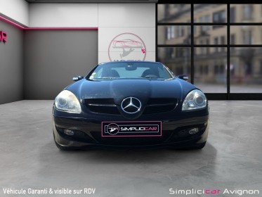 Mercedes slk 200k-boite manu rare! cam. recul  bluetooth waze streaming, appel entretien complet et à jour occasion avignon...