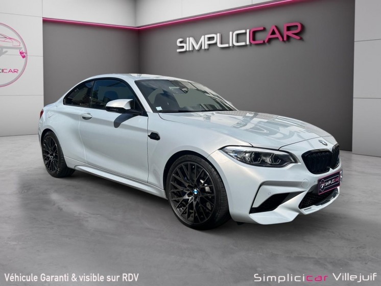 Bmw m2 competition f87 2018 410 ch m dkg7 garantie bmw full entretien bmw sièges electriques/chauffants malus payé......