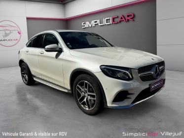 Mercedes glc coupe 2016 220d 9g-tronic 4matic sportline caméra recul, sièges Électrique, entretien mercedes, garantie...